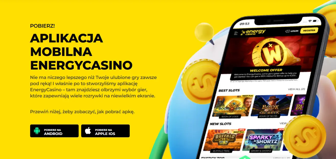 Mobilne kasyno CASINO ENERGY
